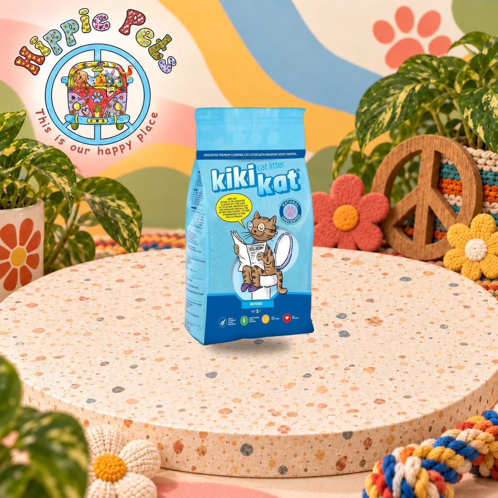 KIKI KAT Άμμος Γάτας Μπετονίτη - Natural 5 L – φωτογραφία a
