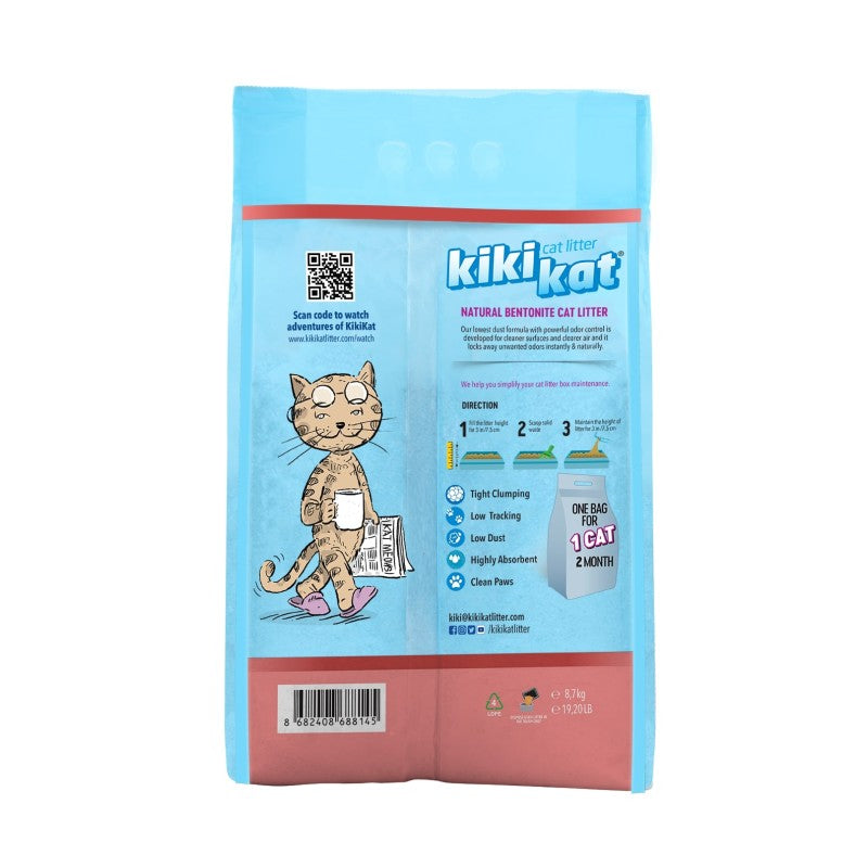 KIKI KAT Άμμος Γάτας Μπετονίτη - Baby Powder 10 L – φωτογραφία c