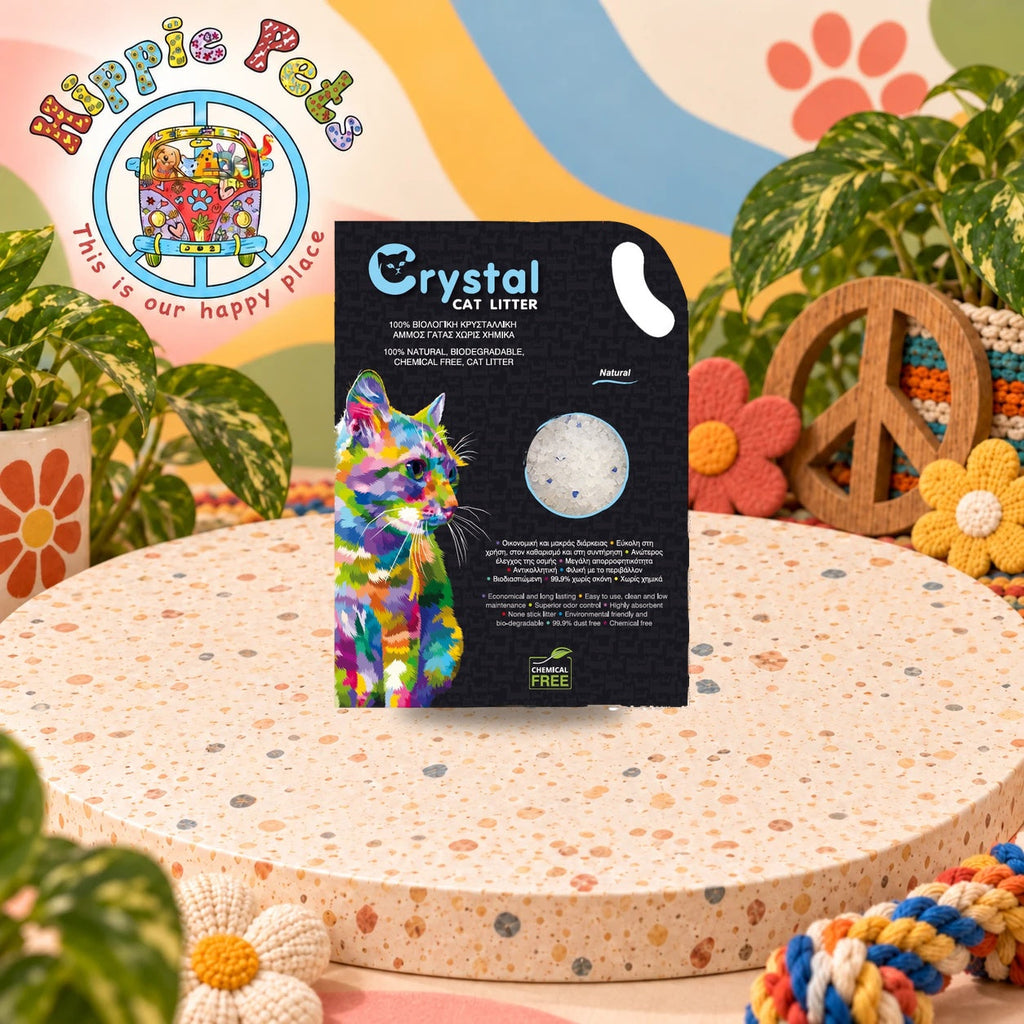 CRYSTAL Άμμος Σιλικόνης - Natural 5 L – φωτογραφία a