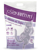 SAFETY PET Φυτική Άμμος Γάτας Tofu - Lavender 6 L – φωτογραφία b