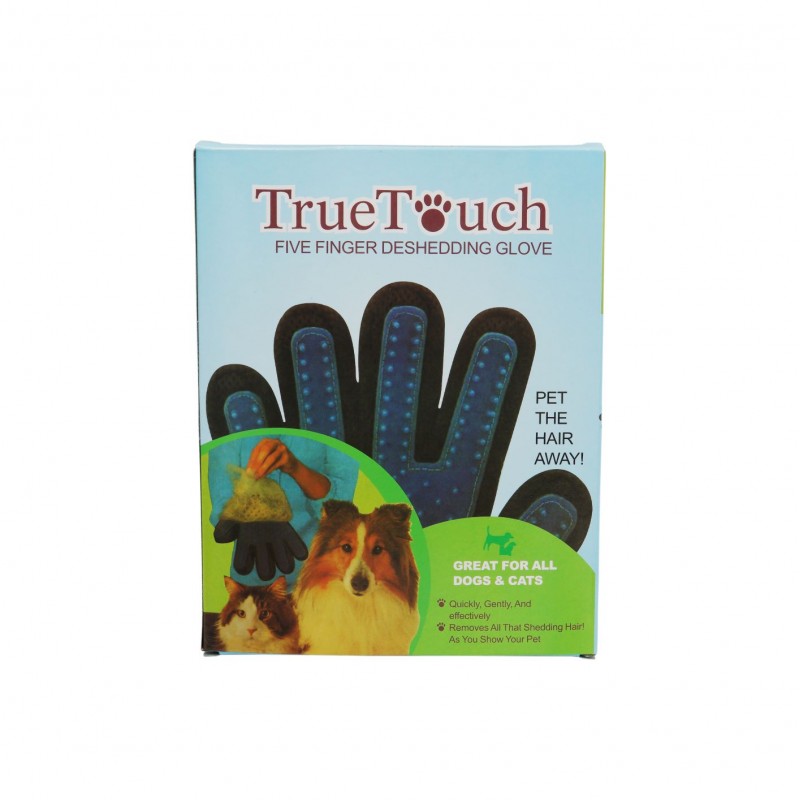 TRUE TOUCH Γάντι Απομάκρυνσης Τριχών & Grooming για Γάτες