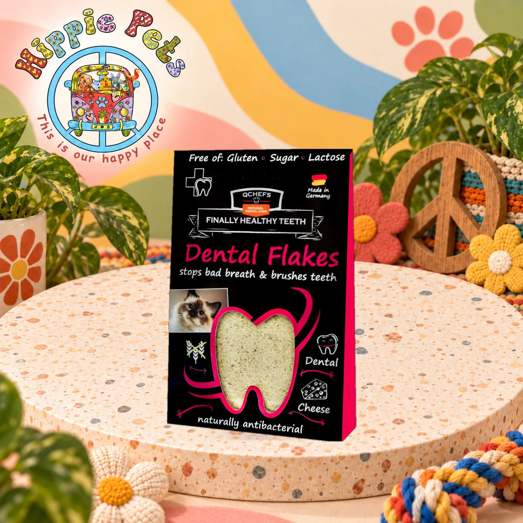 QCHEFS Dental Flakes Οδοντικές Νιφάδες για Γάτες 80g