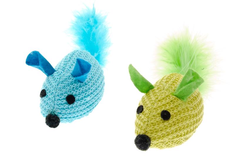 FERRIBIELLA Παιχνίδι Γάτας Ποντικάκια - 'Candy' (σετ 2 τεμαχίων)