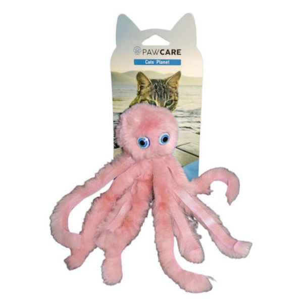 PAW CARE Λούτρινο Παιχνίδι Γάτας – Octopus 20cm