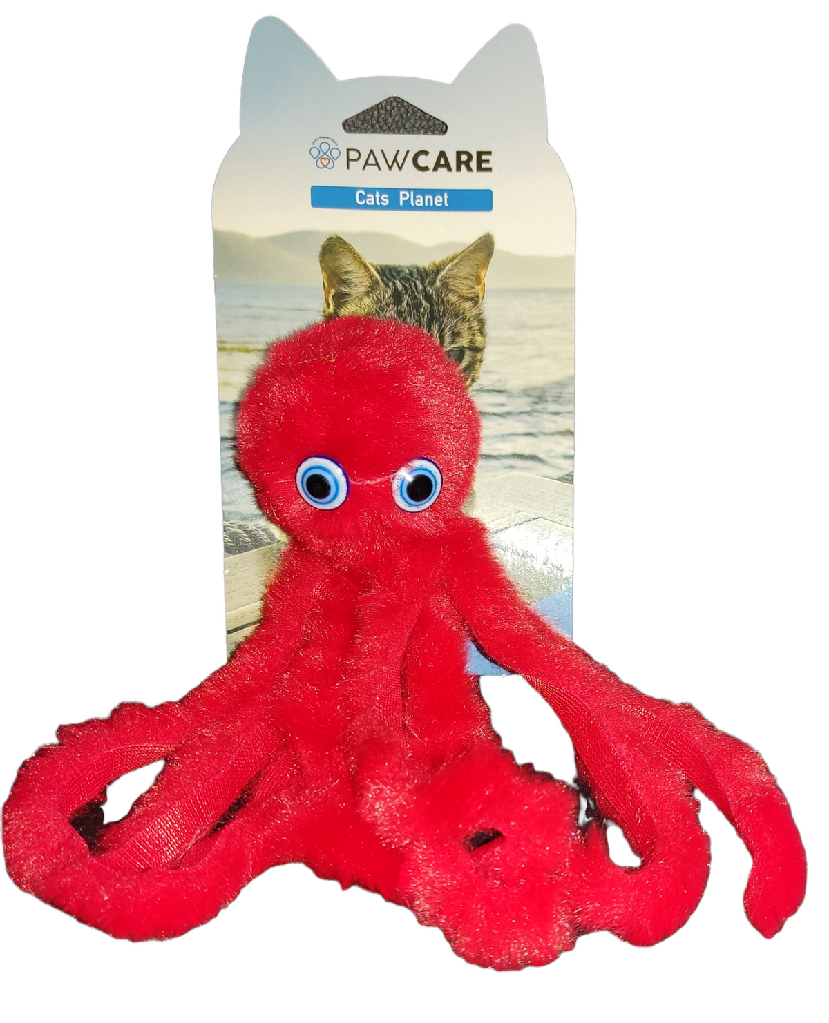 PAW CARE Λούτρινο Παιχνίδι Γάτας – Octopus 20cm