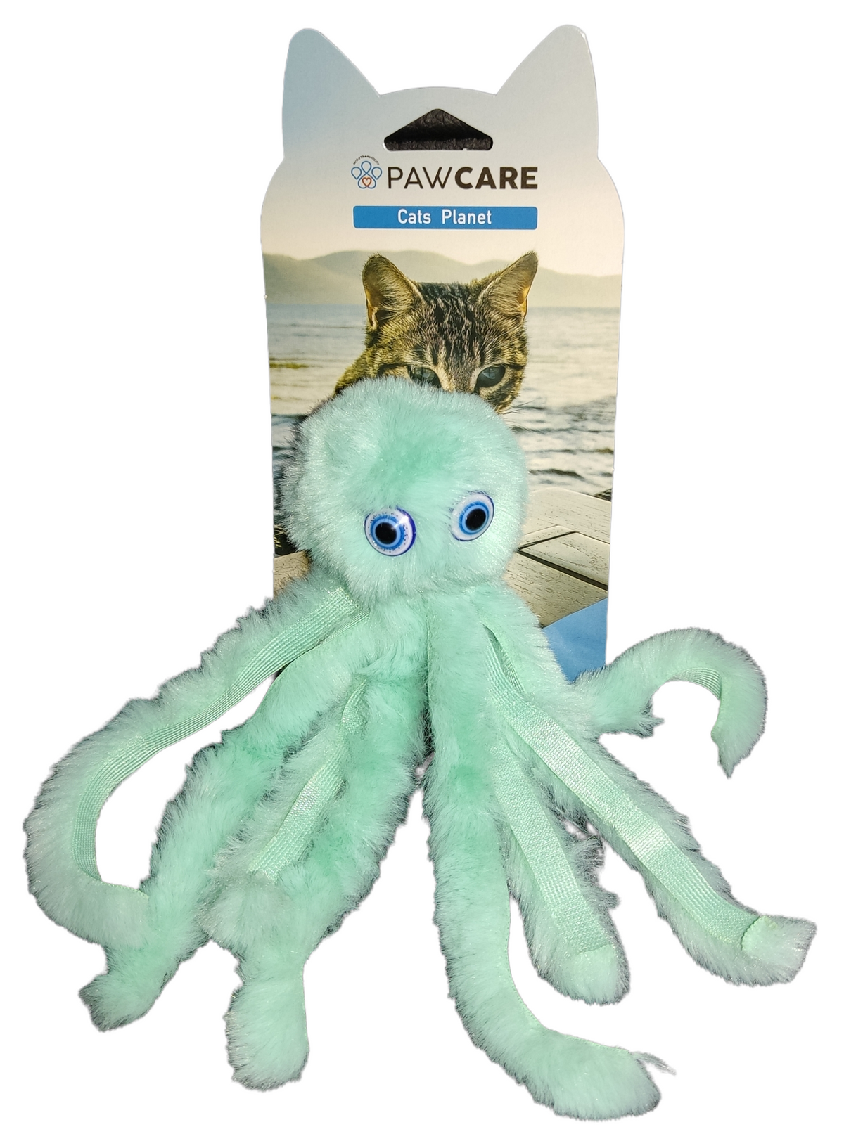 PAW CARE Λούτρινο Παιχνίδι Γάτας – Octopus 20cm
