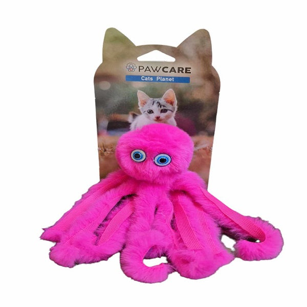 PAW CARE Λούτρινο Παιχνίδι Γάτας – Octopus 20cm