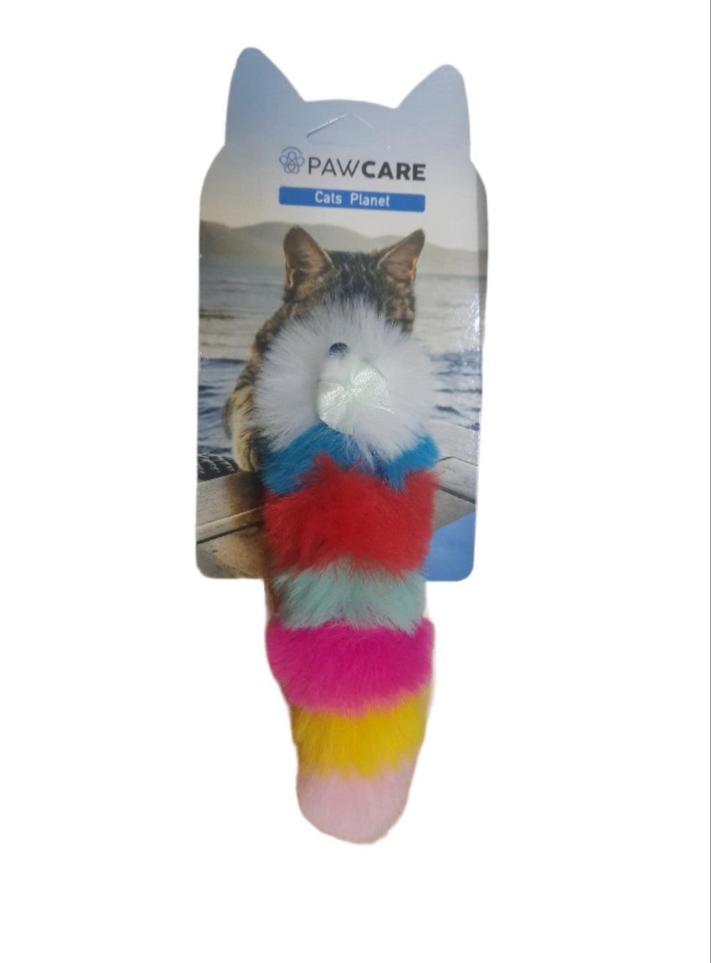 PAW CARE Παιχνίδι Γάτας - Colorful Mouse Big Tail