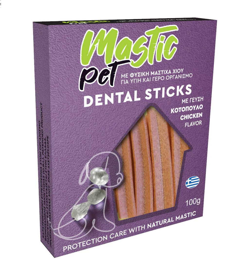 Mastic Pet Dental Sticks με Μαστίχα Χίου - Κοτόπουλο 90gr