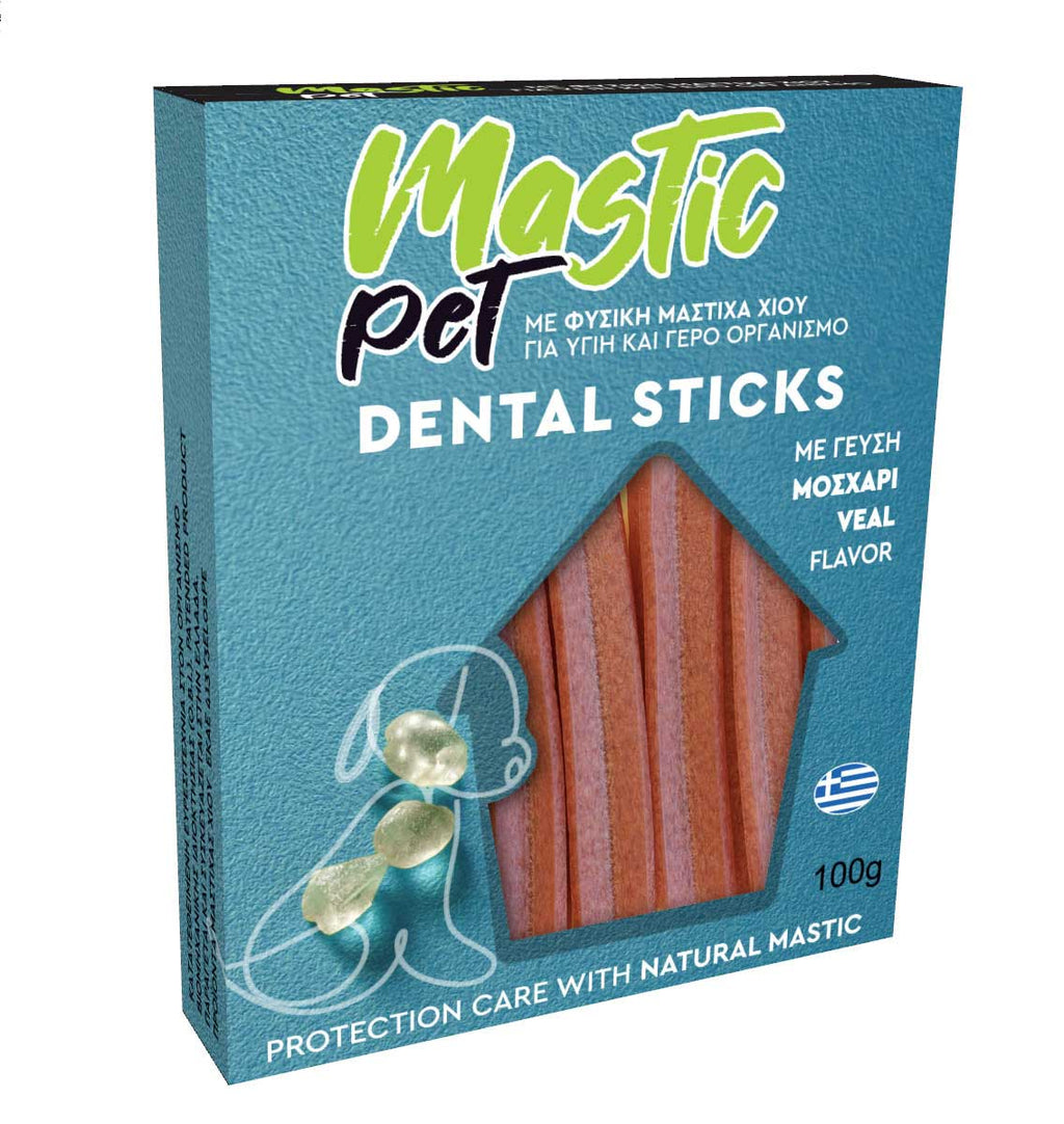 Mastic Pet Dental Sticks με Μαστίχα Χίου - Μοσχάρι 90gr
