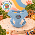 CAMON 'Mesh' Dog Harness with double adjustment - Chest 33/46cm, neck 32/37cm