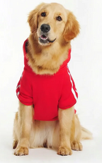 ADIDOG Φούτερ με Κουκούλα - XL 35cm - Κόκκινο – φωτογραφία 5
