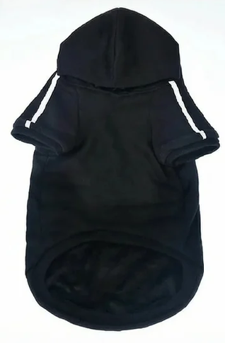 ADIDOG Φούτερ με Κουκούλα - 6XL 60cm - Μαύρο – φωτογραφία 4