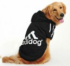 ADIDOG Φούτερ με Κουκούλα - 4XL 50cm - Μαύρο – φωτογραφία 2