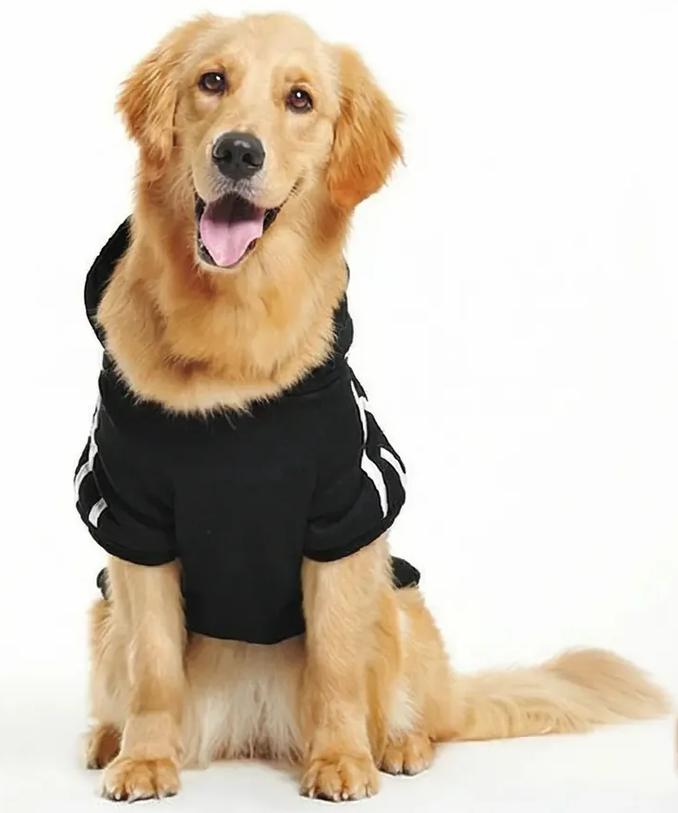 ADIDOG Φούτερ με Κουκούλα - 4XL 50cm - Μαύρο – φωτογραφία 5