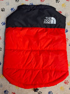 PAW CARE Αμάνικο Αντιανεμικό Μπουφάν Dog Fans - L 33cm - Κόκκινο – φωτογραφία 3