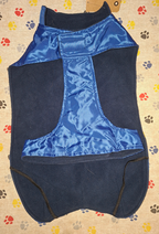 PAW CARE Αδιάβροχο Μπουφάν - M 25cm - Μπλε – φωτογραφία 3