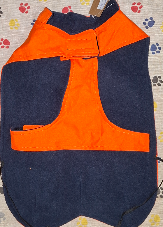 PAW CARE Αδιάβροχο Μπουφάν - XL 33cm - Πορτοκαλί – φωτογραφία 3