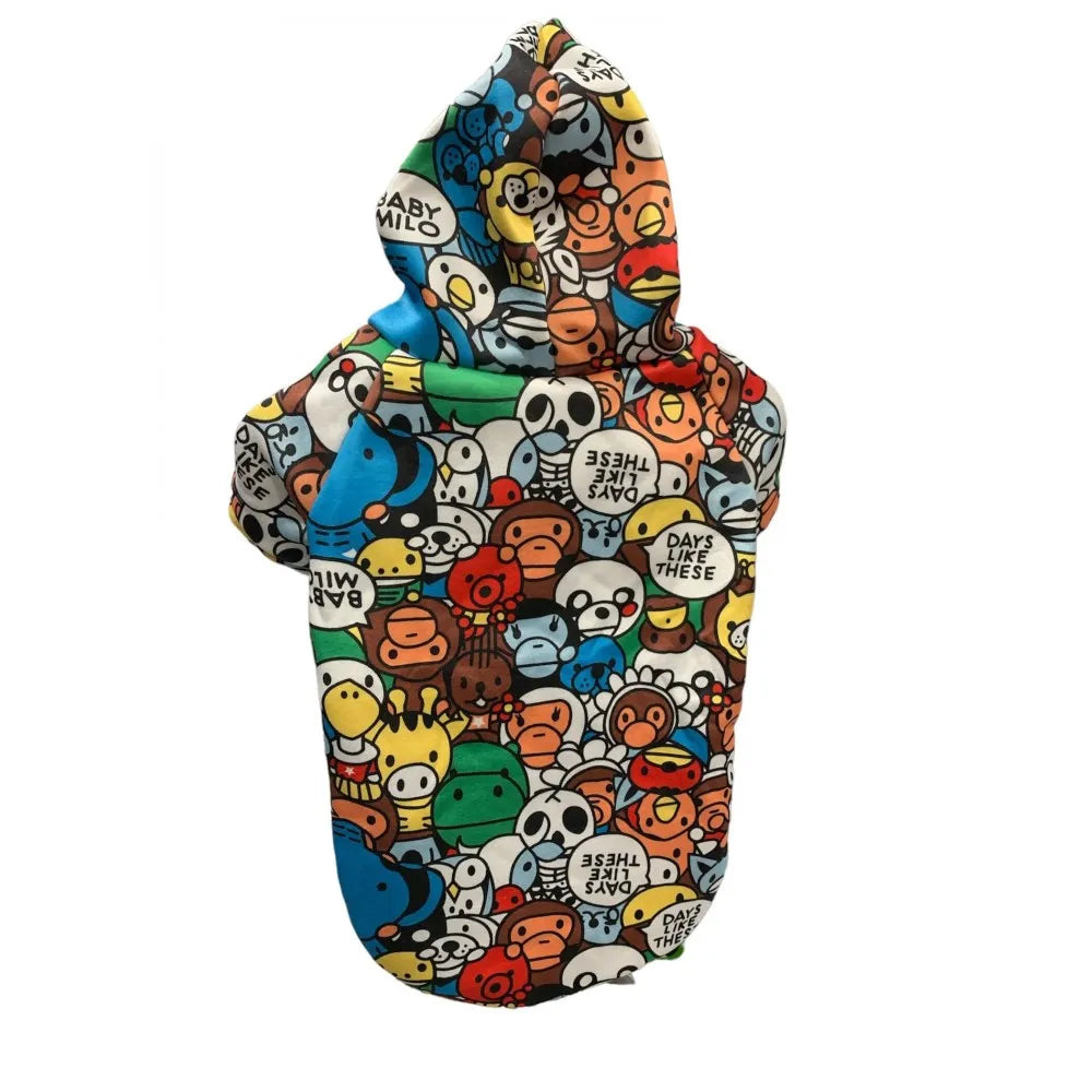 PAW CARE Φούτερ με Κουκούλα Zoo Friends - S 25cm – φωτογραφία 2