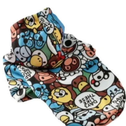 PAW CARE Φούτερ με Κουκούλα Zoo Friends - S 25cm – φωτογραφία 3