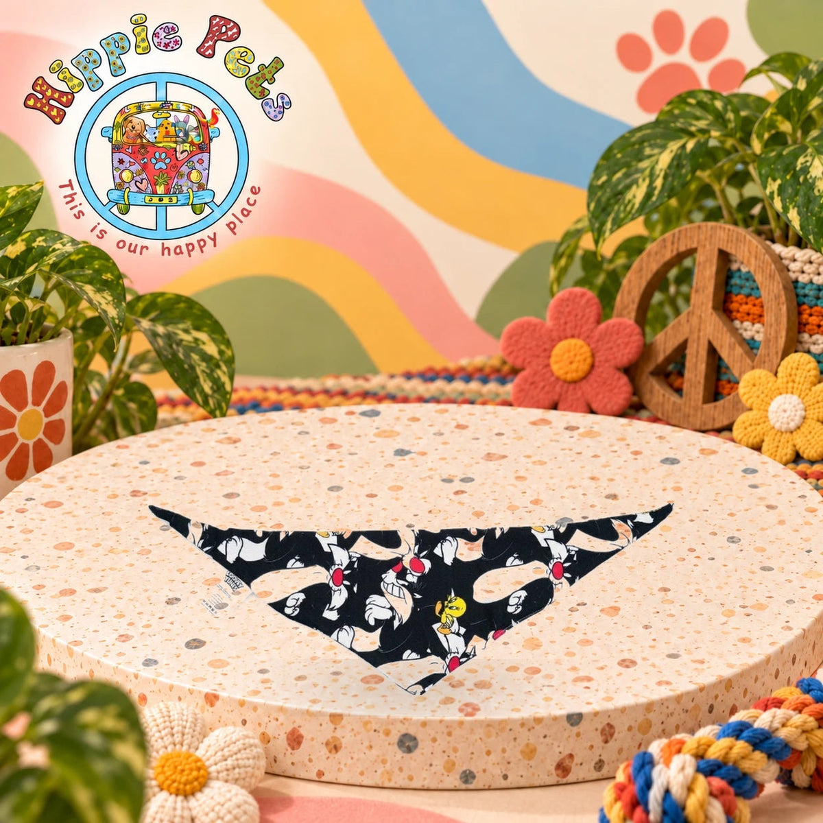 LOONEY TOONS Pet Bandana - Sylvester