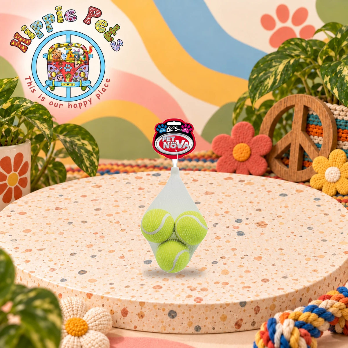 PET NOVA Sound Tennis Balls
