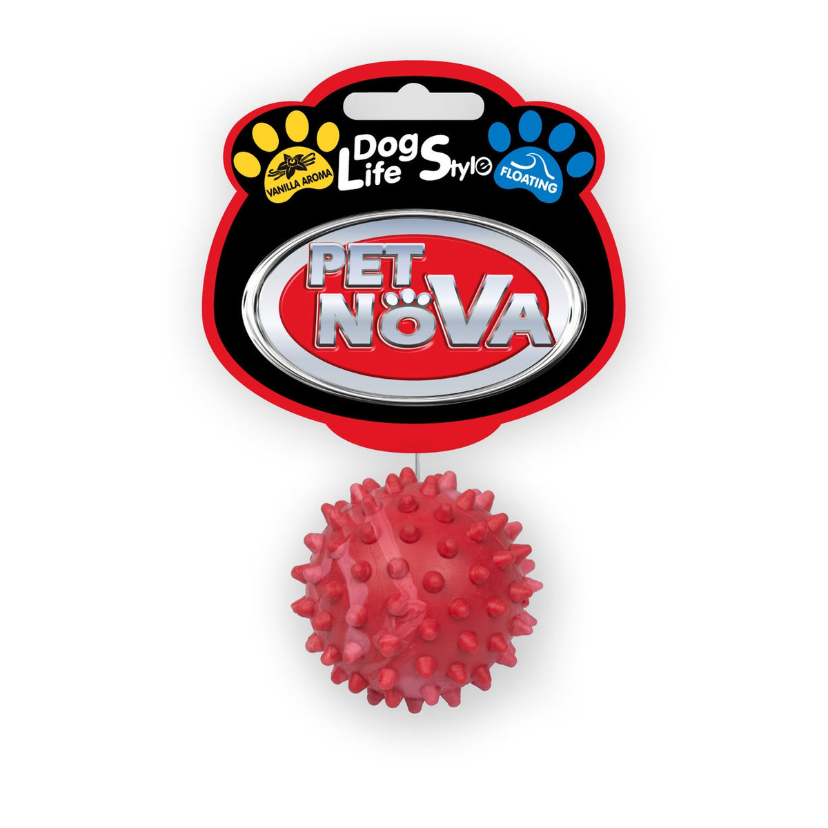 PET NOVA Διαδραστικό Παιχνίδι με άρωμα βανίλιας - Rub Starball Pink S 4.5cm