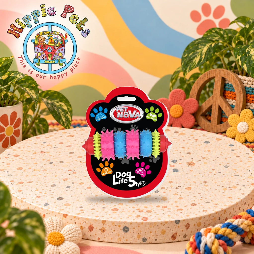 PET NOVA Μασητικό Παιχνίδι TPR με άρωμα μέντας - Denttoy XL 16cm