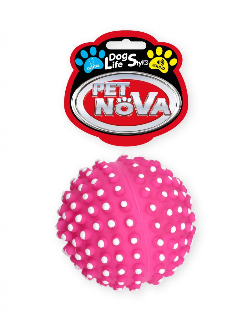 PET NOVA Μασητικό Παιχνίδι με ήχο - Vin Dentball Pink XS 6.5cm