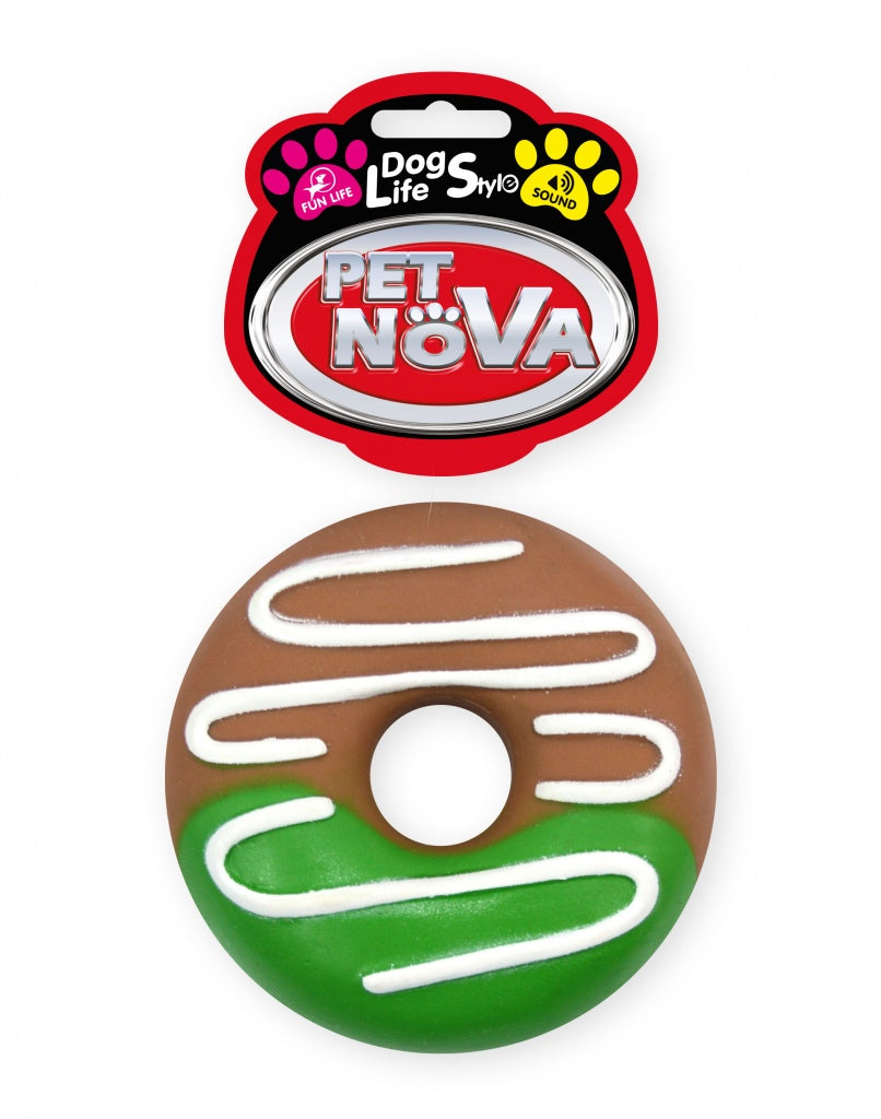 PET NOVA Διαδραστικό Παιχνίδι με ήχο - Vin Donut 10cm