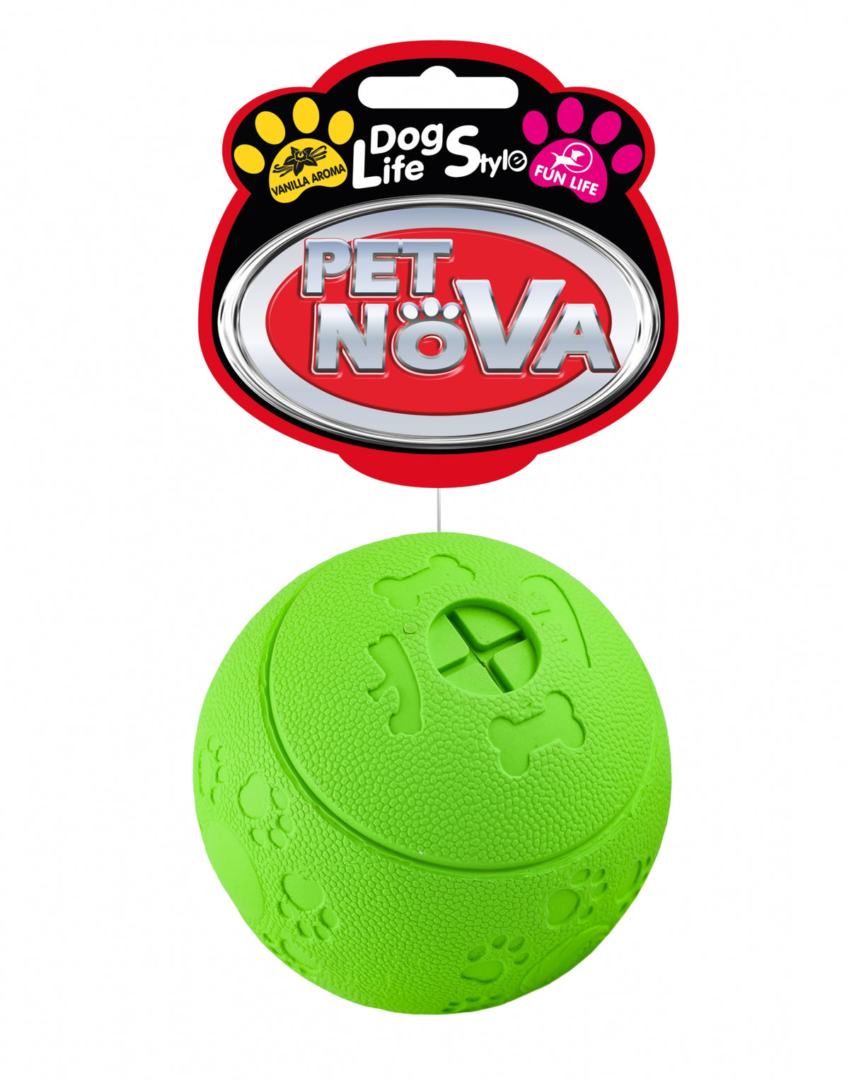PET NOVA Διαδραστικό Παιχνίδι με άρωμα βανίλιας - Rub Snackball XL