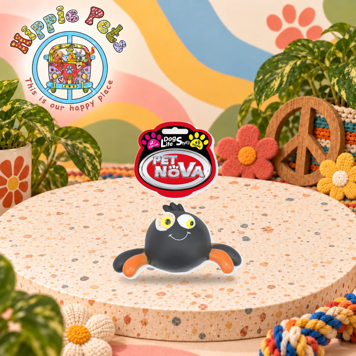 PET NOVA Διαδραστικό Παιχνίδι με ήχο - Vin Spider 15cm