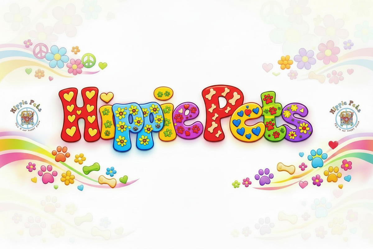 Hippie Pets Banner 4 Logos